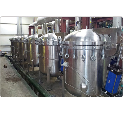 Stainless Steel Bag Filter Vessel